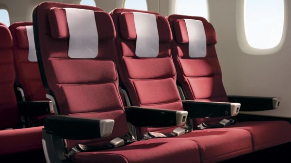 Seat selection on Qantas is only complimentary for international economy saver and flex fares. (Qantas)
