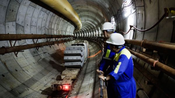 Bouygues Travaux Publics already completed, as part of a Franco-Egyptian consortium, lines 1 and 2 of the Cairo Metro network.  (Bouygues)
