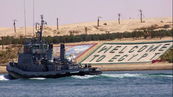 Built 146 years ago, the Suez Canal is one of the world's most heavily used shipping lanes. (AFP/File)