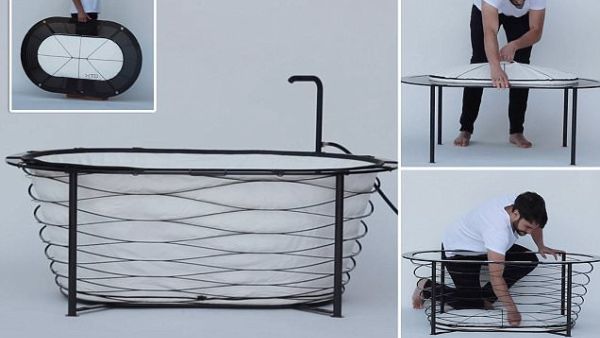 حصل حوض الحمام الجديد على جائزة ريد دوت لأفضل تصميم في العام الماضي، وهو مزود بأربعة أرجل، ومدخل للمياه، ويتكون من إطار من ألياف الكربون مما يجعله خفيف الوزن