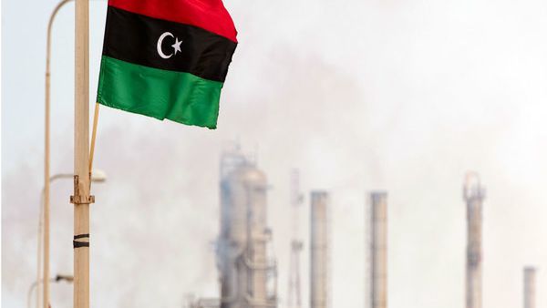Libya aims to produce around 1.3 million barrels of oil per day by the end of this year and raise that to 1.6 million bpd by 2022. (AFP/Leon Neal)