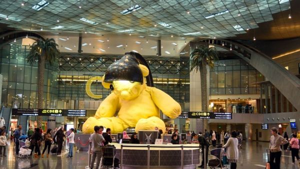 Qatar's Hamad International Airport. (Shutterstock/ Elena Mirage)