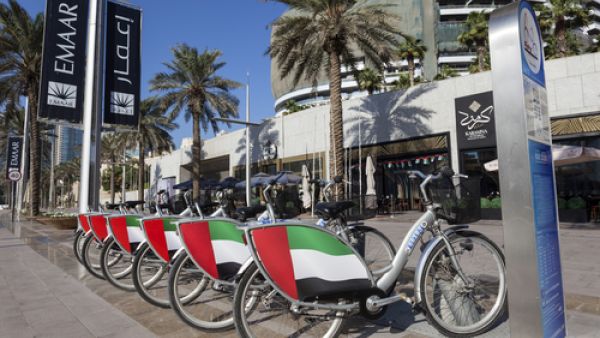 Cycling is one of the fastest growing activities in Dubai, with an ever-increasing number of events, initiatives and groups promoting the sport. (Shutterstock/Philip Lange) Cycling is one of the fastest growing activities in Dubai, with an ever-increasing number of events, initiatives and groups promoting the sport. (Shutterstock/Philip Lange)