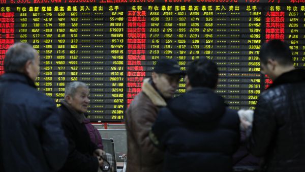 Asian stocks tumbled on Monday after Wall Street closed sharply lower last week. (Shutterstock)