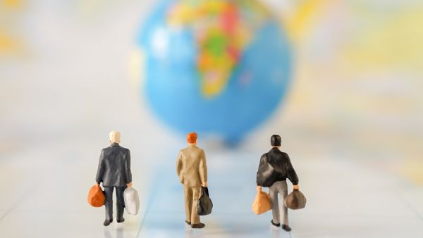  The average monthly salary of expatriates in the Gulf countries was $ 8,083, down 26% from the previous year. (Shutterstock)