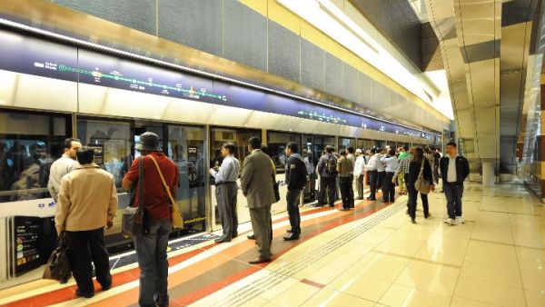 Dubai Metro (AFP/File Photo)