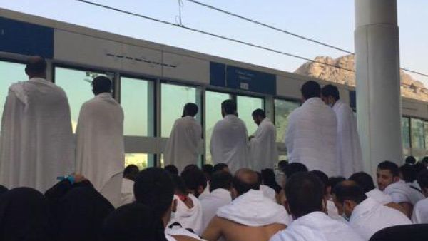 تعطل قطار المشاعر في الحج