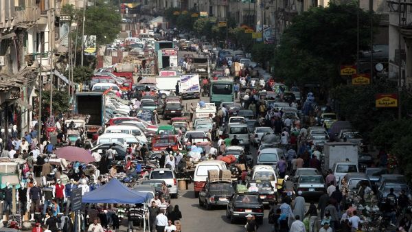 Egypt’s average population growth over the past 10 years was 2.56 percent, against 2.04 percent in the previous decade (AFP/File Photo)