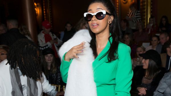 Cardi confirmed her pregnancy whilst co-hosting 'The Tonight Show starring Jimmy Fallon' (Source: lev radin - Shutterstock)