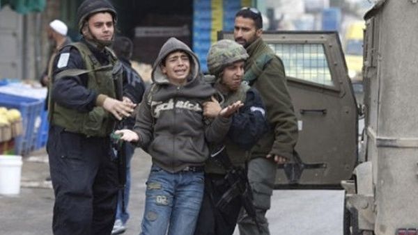 A rights group says more than 300 Palestinian children are currently in prison in Israel and exposed to ill treatment. (AFP)