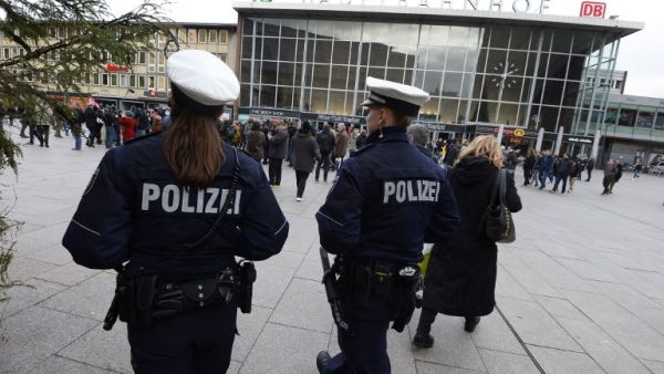 Police patrol the streets of Cologne after numerous alleged New Year's attacks. (File photo)