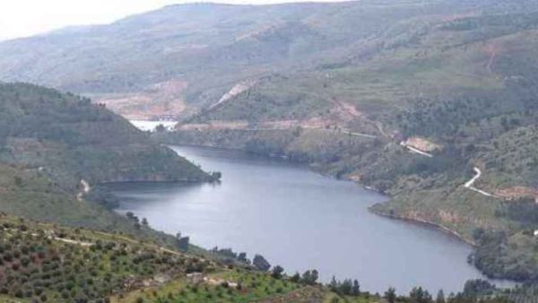 King Talal's Dam fulfilled for the first time since 40 years. (Twitter)