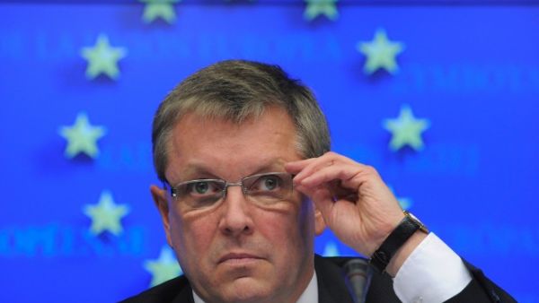 György Matolcsy of the FIDESZ party pleaded voters to vote 'no' for the referendum (AFP/File)