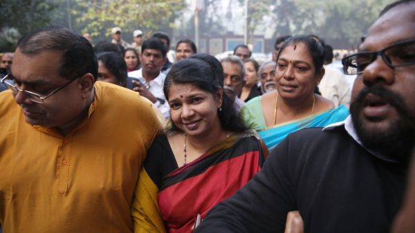 M. Kanimozhi, a female member of Indian parliament (Twitter)