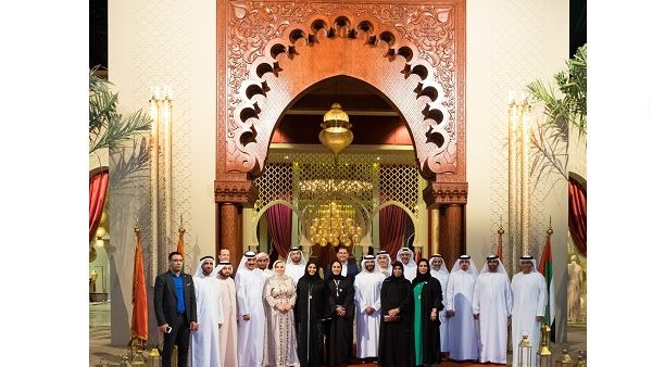 The visit began as the guests entered through the impressive wooden gates of the venue.