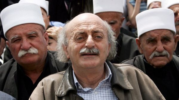 Progressive Socialist Party chief ex-MP Walid Jumblat (Twitter)