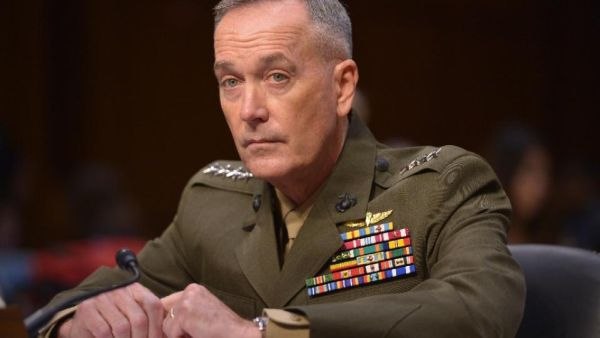 The US Senate confirmed Marine General Joseph Dunford as the next chairman of the Joint Chiefs of Staff in July 2015. (AFP/Mandel Ngan) The US Senate confirmed Marine General Joseph Dunford as the next chairman of the Joint Chiefs of Staff in July 2015. (AFP/Mandel Ngan)