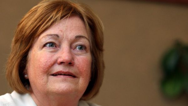 Irish Nobel Peace Prize Laureate Mairead Corrigan Maguire will be one of fifteen women to attempt to break the Israel blockade aboard the Zaytouna-Oliva boat. (AFP/Janek Skarzynski)