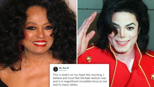 مايكل جاكسون وديانا روز