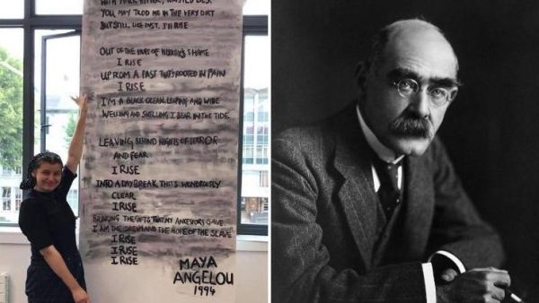 Students Paint Over Rudyard Kipling’s Poem ‘if’ Claiming The Jungle Book Author Was Racist (Twitter)