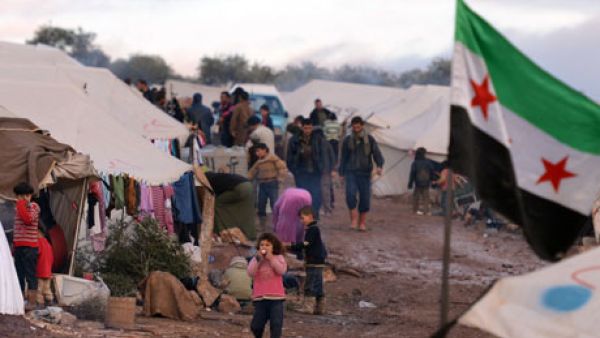 There are concerns that this epidemic will only exacerbate the humanitarian crisis facing displaced Syrian refugees. (File Photo)