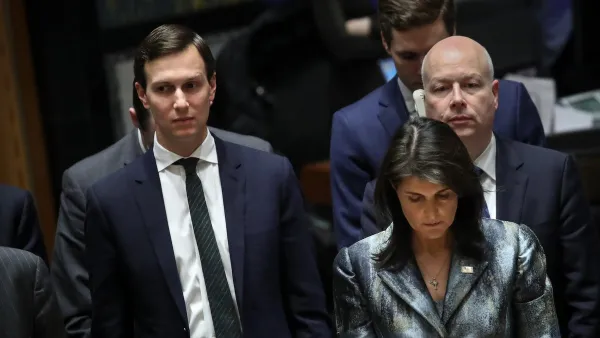 Trump son-in-law Jared Kushner has a plan to solve the Palestinian refugee issue. (Twitter)