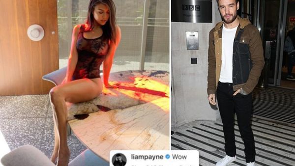 Liam Payne and Kourtney Kardashian (Twitter)