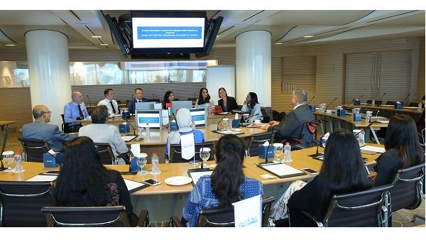 During the Role of CSR for business growth in SME workshop