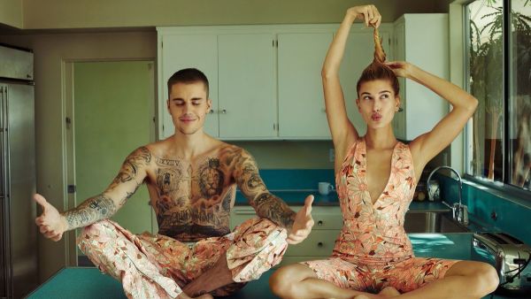 Justin and Hailey Bieber  (Twitter)