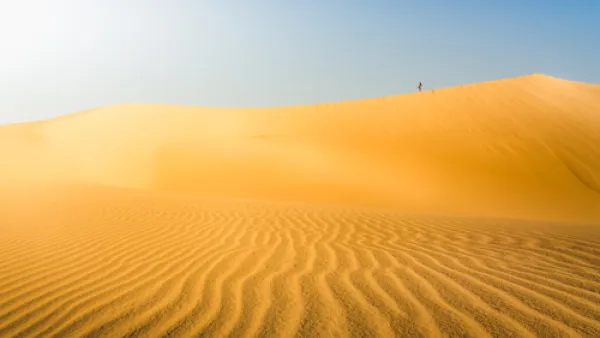 Ramlat Al Jadilah is situated in Al Rub Al Khali (The Empty Quarter), the largest sand desert in the world. (Shutterstock)