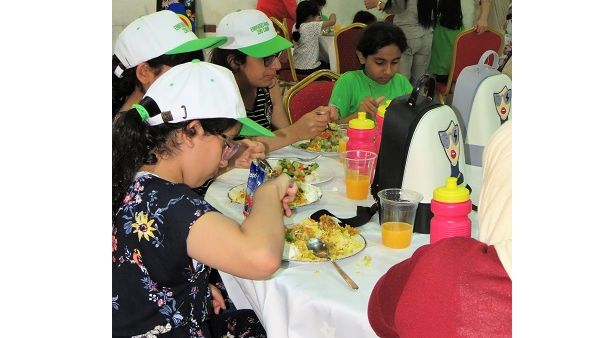During the event