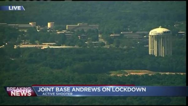 اغلاق قاعدة أندروز الجوية الأميركية "بسبب وجود مسلّح"

