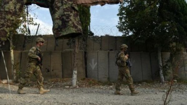 جنديان أميركيان في إقليم خوجياني في ولاية ننغرهار
