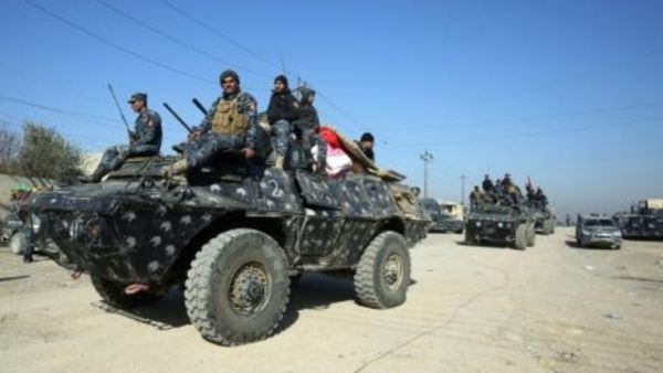 قوات عراقية تتقدم في قرية البوسيف
