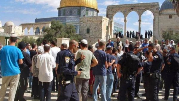 تنديد فلسطيني بدعوة السلطات الاسرائيلية الى تكثيف الاقتحامات للاقصى
