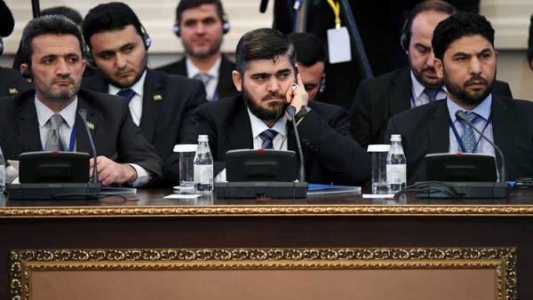 وفد من المعارضة السورية في استانا للمشاركة في جولة مفاوضات جديدة