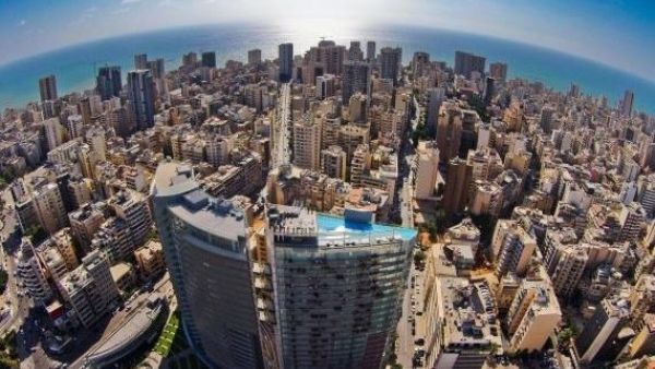 مشهد من العاصمة اللبنانية بيروت