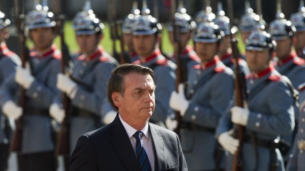 الرئيس البرازيلي جاير بولسونارو الرئيس البرازيلي جاير بولسونارو