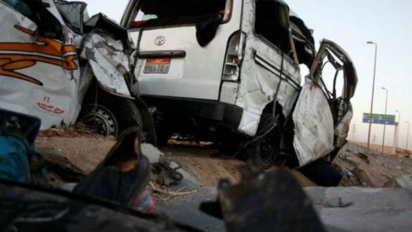 ارشيف/ حادث سير وقع في وقت سابق في مصر