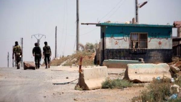 جنود سوريون في ريف درعا
