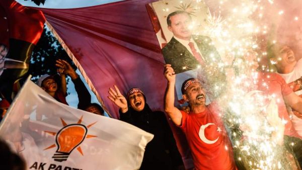 تقدم مريح لإردوغان وحزبه الحاكم في انتخابات تركيا