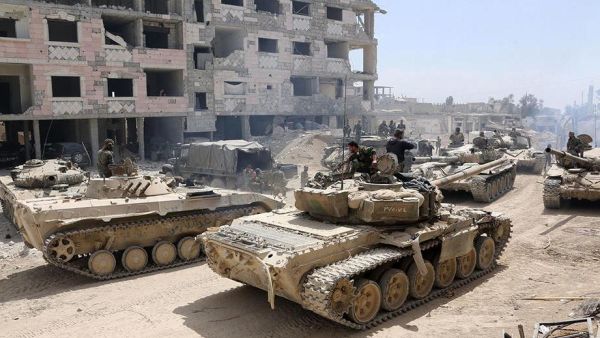 قوات سورية في دوما