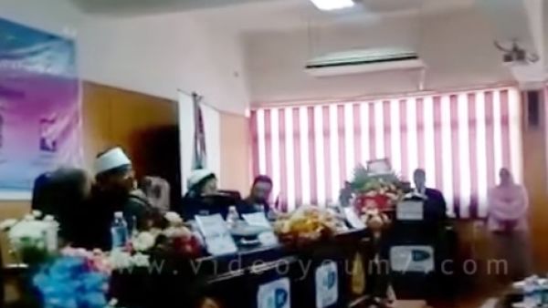 لقطة ماخوذة من الفيديو