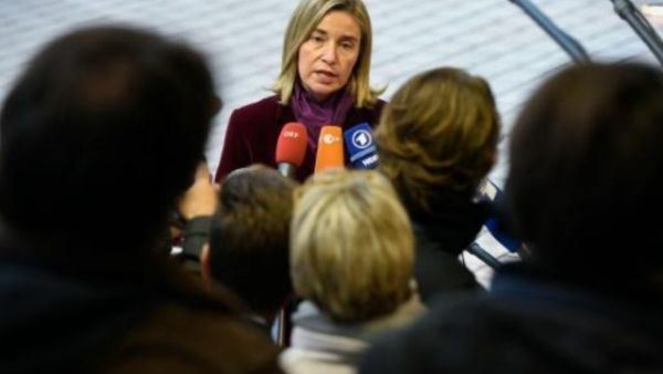 وزيرة خارجية الاتحاد الاوروبي فيديريكا موغيريني