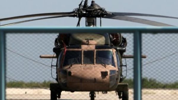 المروحية العسكرية التي استخدمها العسكريون الثمانية للهروب الى اليونان
