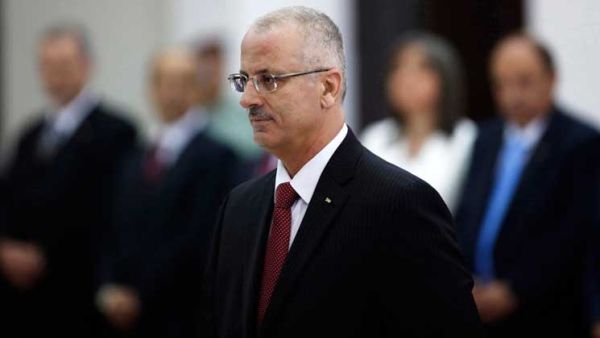 رئيس الوزراء الفلسطيني المستقيل رامي الحمد الله