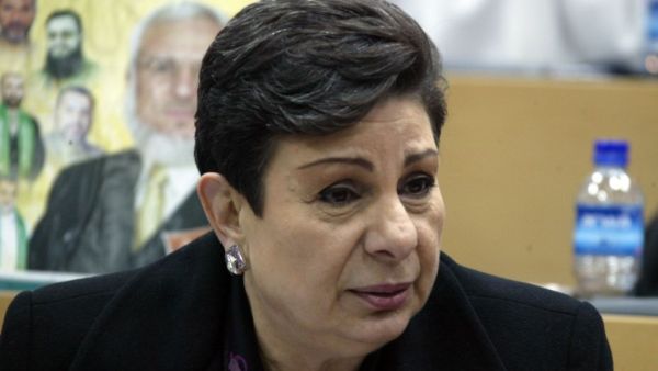 عضو اللجنة التنفيذية لمنظمة التحرير الفلسطينية حنان عشراوي