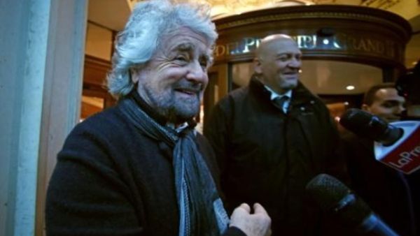 مؤسس حركة النجوم الخمس بيبي غريو
