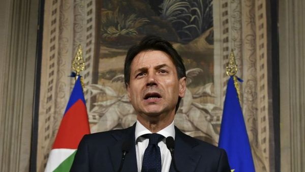 المرشح لمنصب رئاسة الوزراء في ايطاليا جوزيبي كونتي