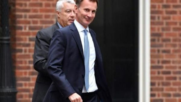 وزير الخارجية البريطاني جيريمي هانت